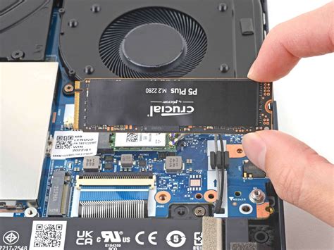 Lenovo Legion 5 15ACH6H Right SSD Replacement .